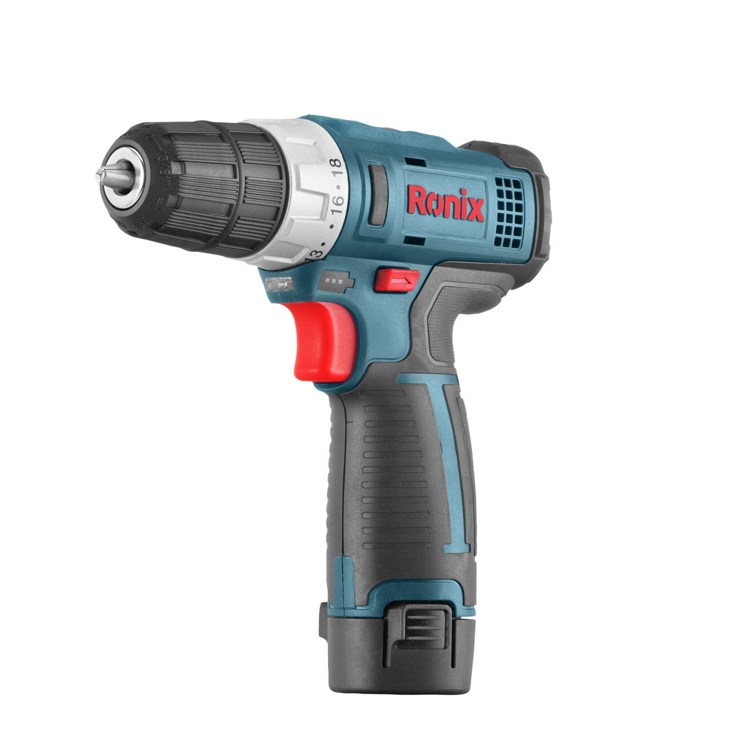 دریل پیچگوشتی شارژی لیتیوم8612 رونیکس
